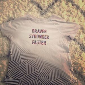 Black and white striped t-shirt